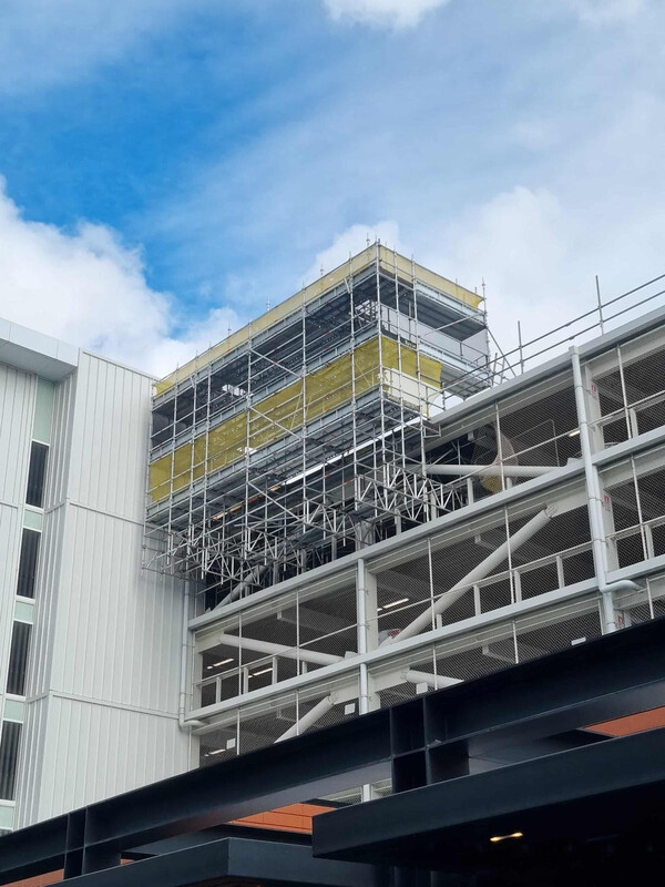 Commercial scaffolding in Christchurch