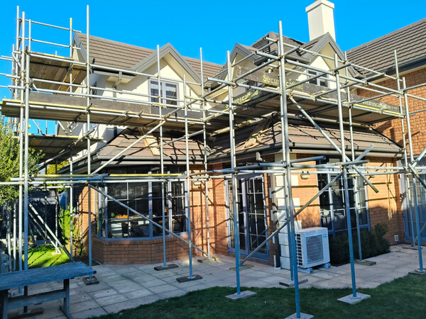 Residential scaffolding in Christchurch