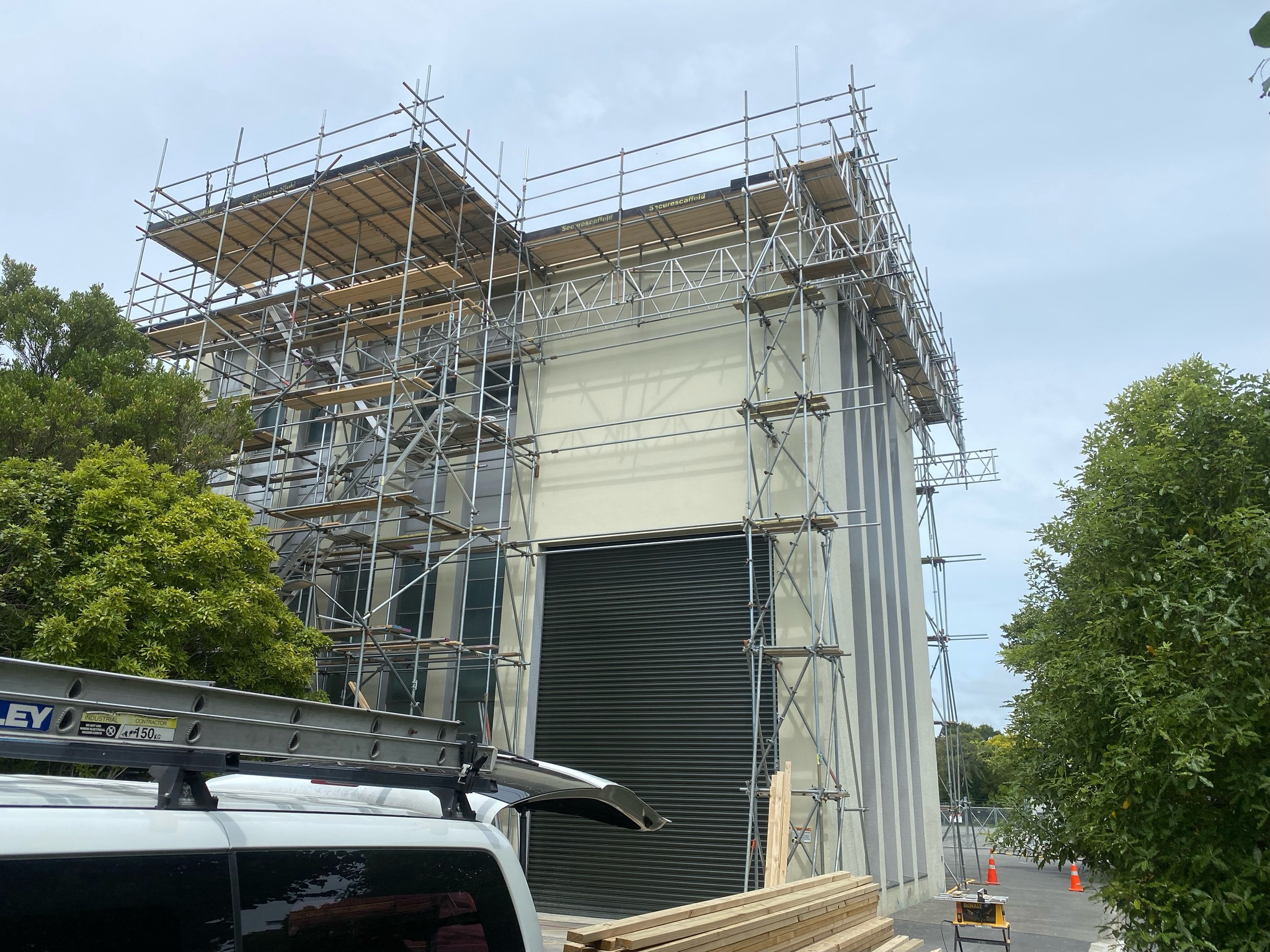 Commercial Shopfront Reclad — Clarence Street, Riccarton